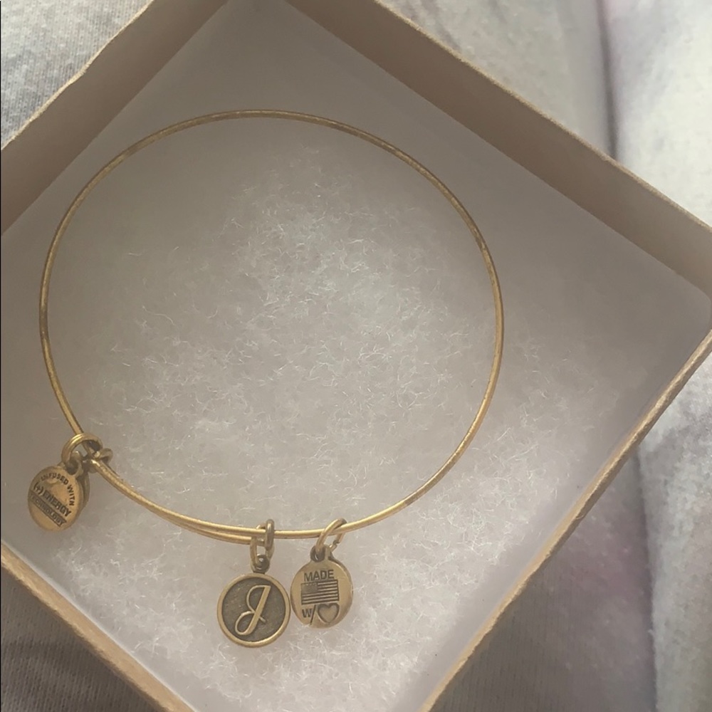 Alex and Ani J bracelet